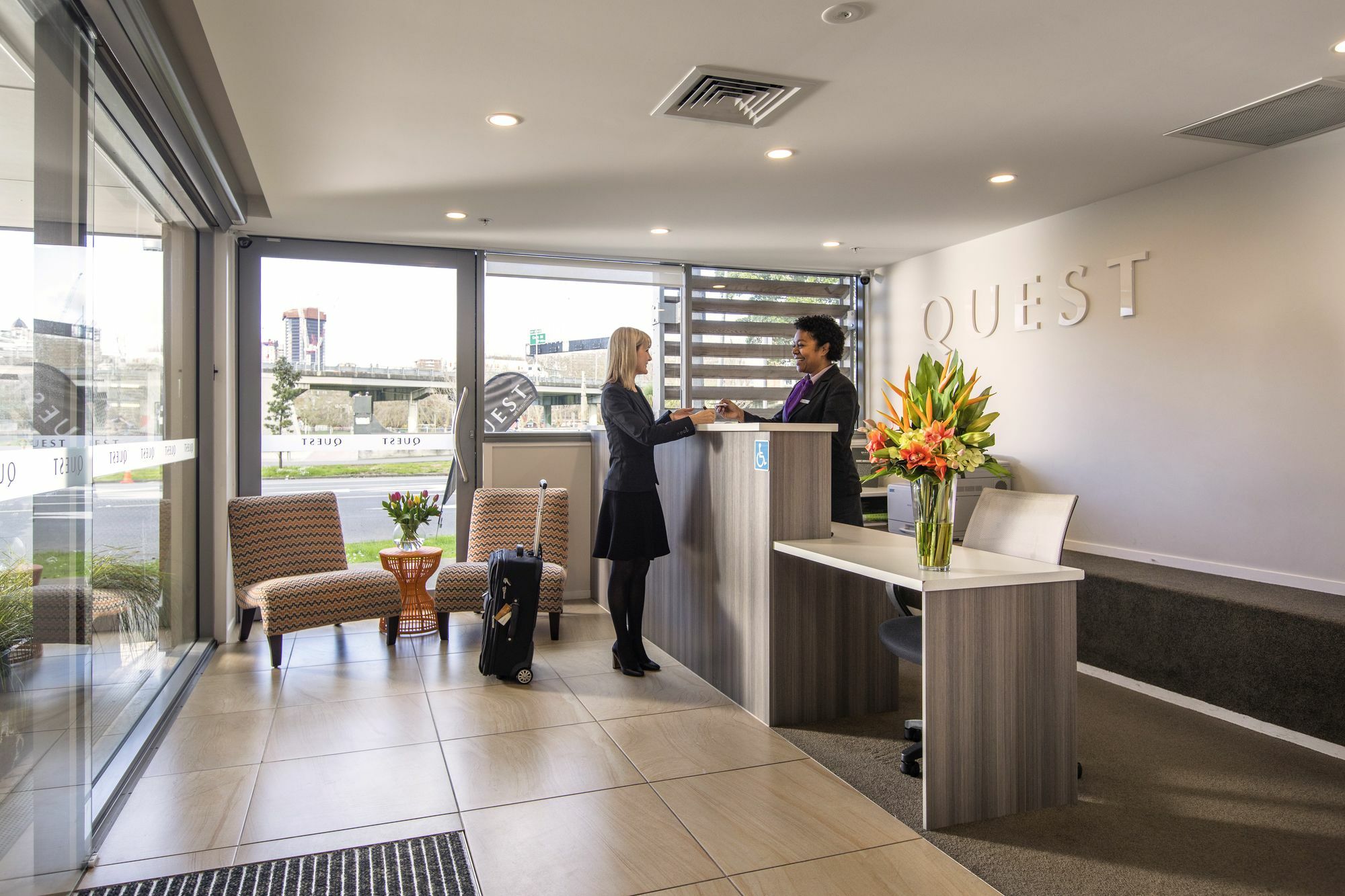 Aparthotel Quest on Beaumont à Auckland Extérieur photo
